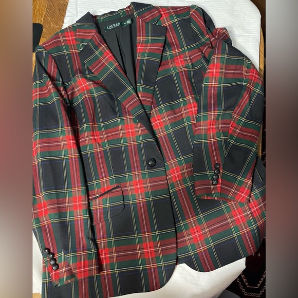 Lauren Ralph Lauren Plaid Blazer - Picture 2 of 2
